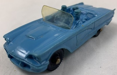 Tomte Laerdal Ford Thunderbird No. 2 Softvinyl Gummi Auto Norwegen Vintage 60er