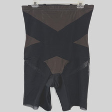 Honeylove SuperPower Shorts Womens 2X Black Waist Compression Shapewear
