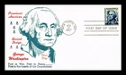 DR JIM STAMPS US COVER GEORGE WASHINGTON PROMINENT AMERICANS FDC KHOL KRAFT