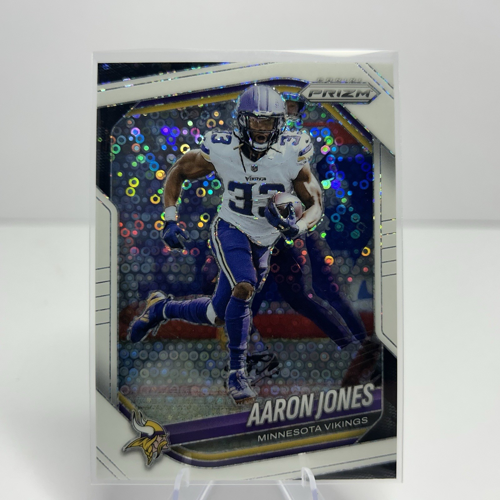 2025 Panini Prizm - Aaron Jones #7 White Disco Prizm