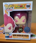 Funko Pop! Super Saiyan God Vegeta 1868 (GLOW CHASE) DB Super Broly Movie