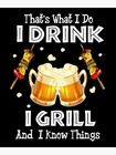 Funny BBQ Beer Metal Tin Sign Wall Art Vintage Decor 8x12