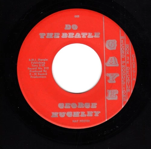Beatles (George Hughley) "Do The Beatle" 1964 US Gaye Records Stock Copy 45