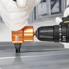 Sheet Metal Nibbler Cutter Drill Attachment - 360  Double Head