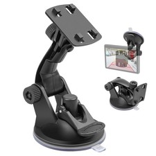 4Hole Direct Fit Suction Cup Mount for Backup Camera 4.3"/5" Monitor, KnobLoc...