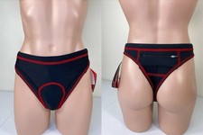 Modified TYR Women  s Triathlon Cycling Thong Bikini Padded AMP Pad Size X-Small