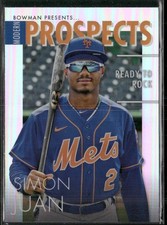 2023 Bowman #MP-13 Simon Juan Modern Prospects