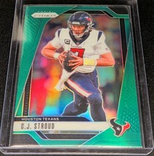 2024 Panini Prizm - C.J. Stroud #111 Green Prizm Houston Texans