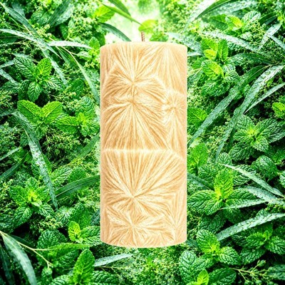Eucalyptus & Spearmint Pillar Candle - 4 Sizes - Choose Your Colour