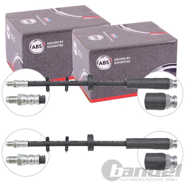 2X A.B.S. BremsschlÄUche Vorne Passend FüR Fiat Regata Ritmo-image