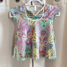 Matilda Jane Treasure Trove Swim Coverup Dress Girls Size 4 Boho Beachy 18982