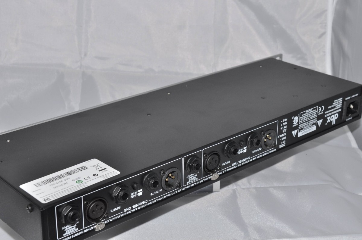 dbx 166 xs Professional Audio Compressor/Limiter/Gate Free
