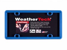 Weathertech Clearframe License Plate Frame- Durable Frame - 1 Pack - 17 Colors