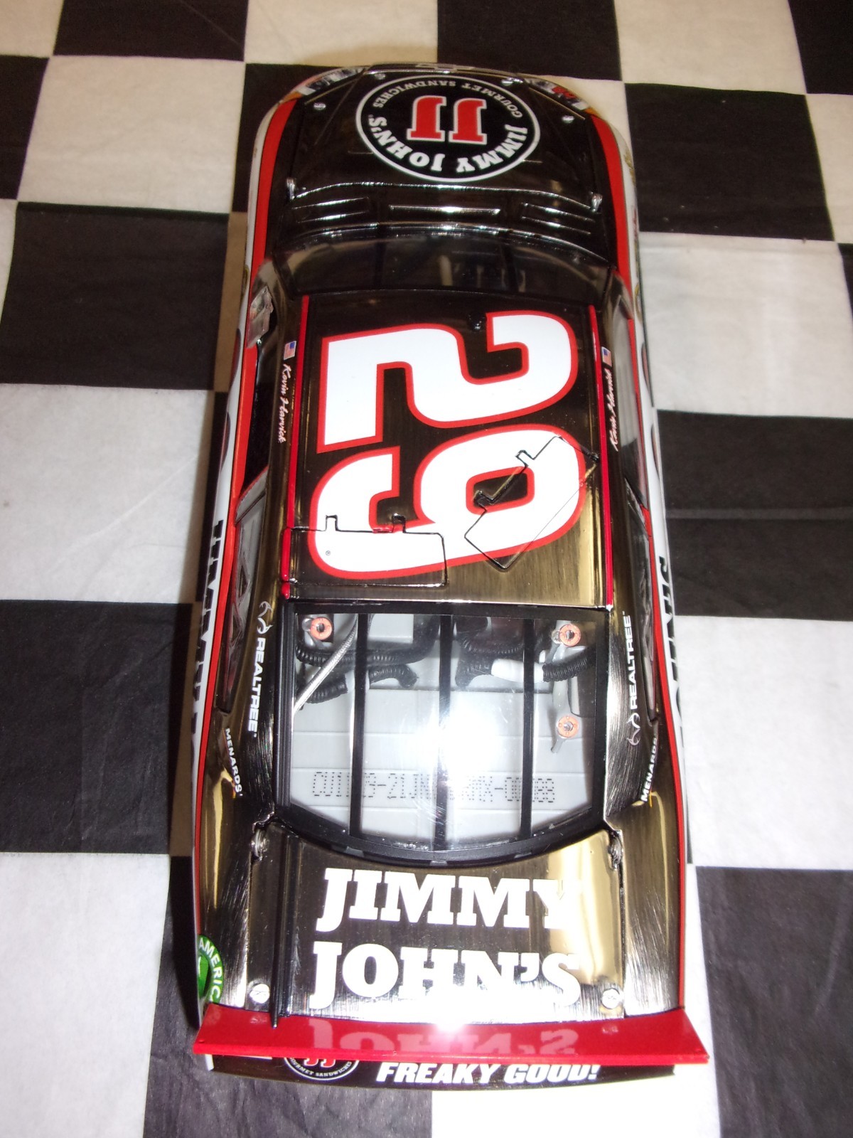 NASCAR 1/24 #29 Brushed Metal Action Nascar #29 Kevin Harvick GM