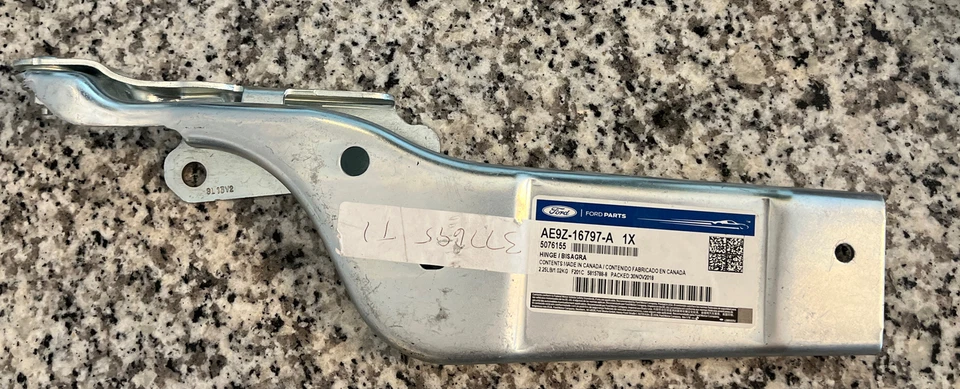 Lincoln FORD OEM 10-18 MKT Hood-Hinge Left AE9Z16797A - Image 2 of 3