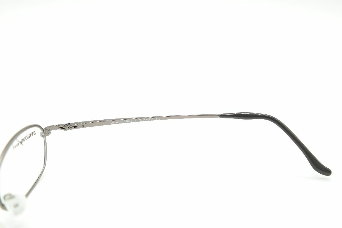 Montura De Gafas Alpina 432 A4030 2 23 - Gris Ovalada - Nueva Sin Etiquetas