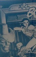 Midnight Western Theatre: Witch Trials #1 - Page 6 - Cyan - Splash - Comic Print