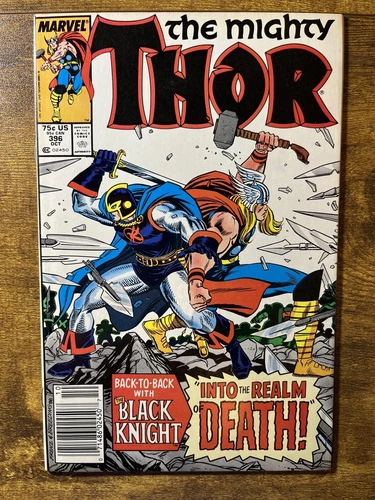 THOR 396 NEWSSTAND RON FRENZ COVER MARVEL COMICS 1988 VINTAGE