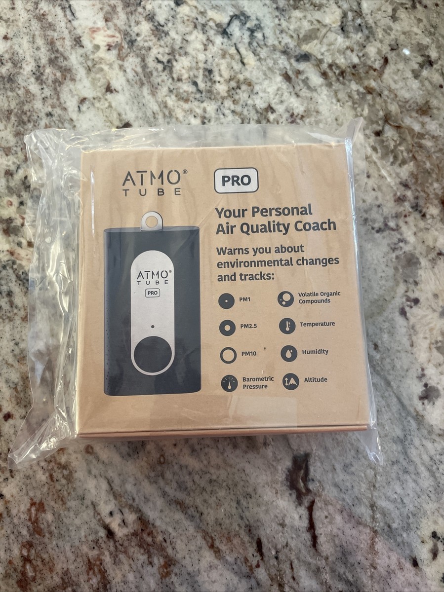 Atmotube Pro Portable Air Quality Monitor PlanetWatch Crypto Miner-ready To  Ship