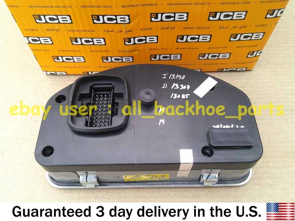 JCB BACKHOE - GENUINE JCB INSTRUMENT CLUSTER (PART NO. 332/G6563) - Image 2 of 4