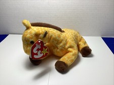 ty beanie baby twigs the giraffe 1995 P.V.C. Pellets