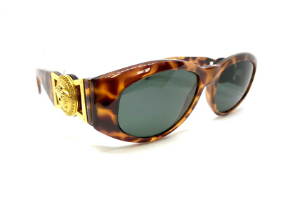 Gianni Versace Mod.424 Col.869 OD Vintage Sunglasses Medusa stone