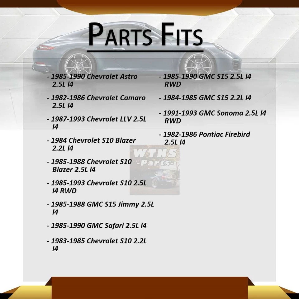 2x soportes de motor delanteros para GMC S15 1985-1990 2,5 L TRACCIÓN TRASERA Foto 2 de 4