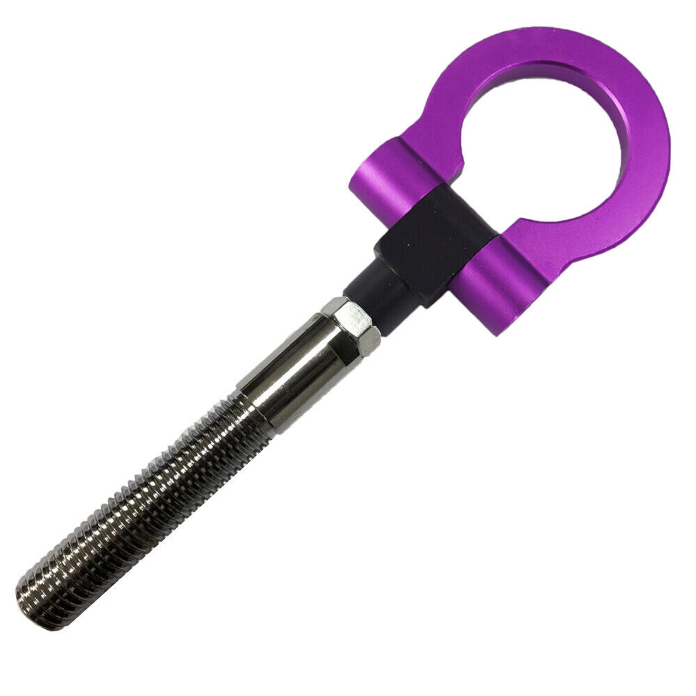 Purple Folding Ring Racing Heavy Duty Tow Hook for Audi A1 Sport 2010