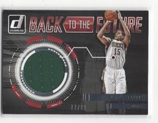 2015-16 PANINI DONRUSS BASKETBALL BACK TO THE FUTURE MATERIALS SINGLES