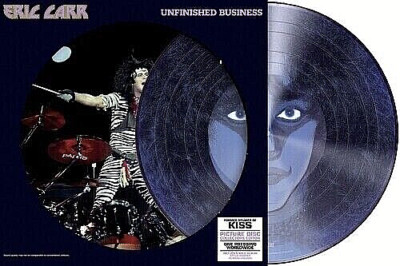 Eric Carr Unfinished Business KISS Vinyl LP Picture Disc The Fox Poster Rare NEW