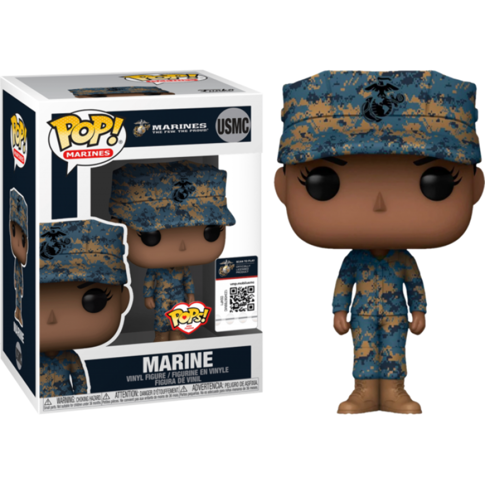 funko pop marine dress blues POP! Marines “Female Marine” USMC Vinyl Figure characters and collectibles to