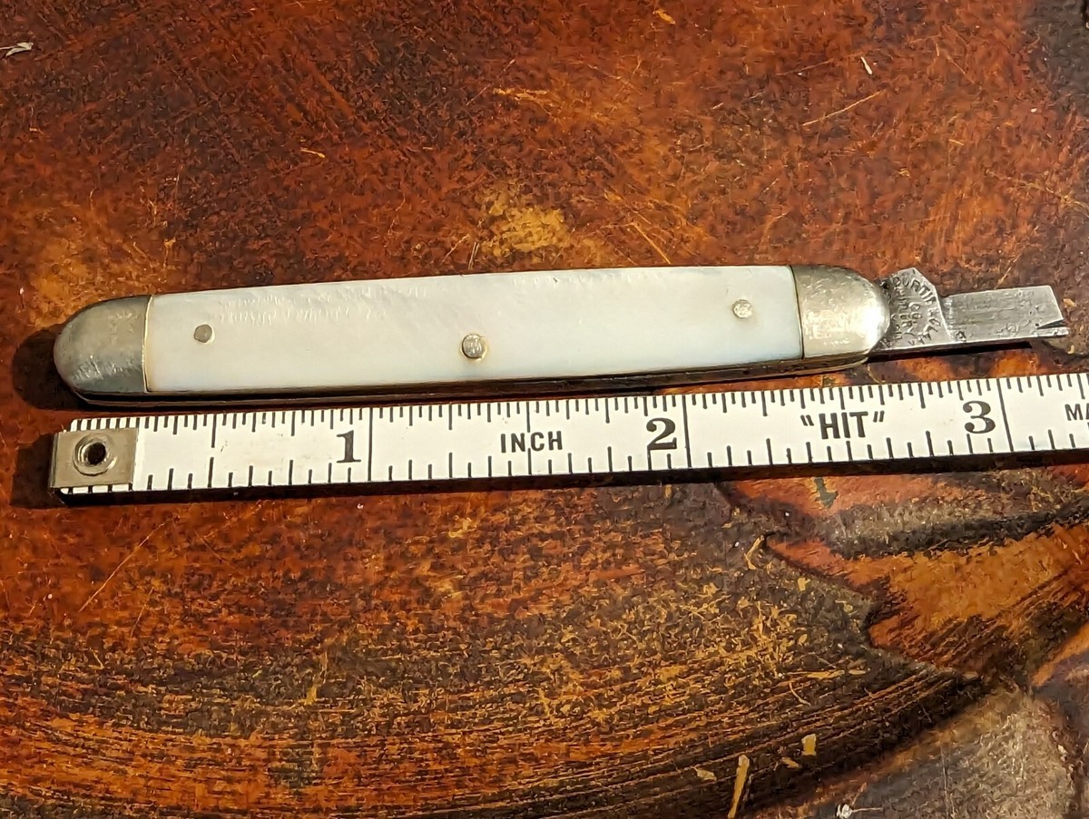 Rare** Curtin & Clark Cutlery Kansas City Mother Of Pearl Handle