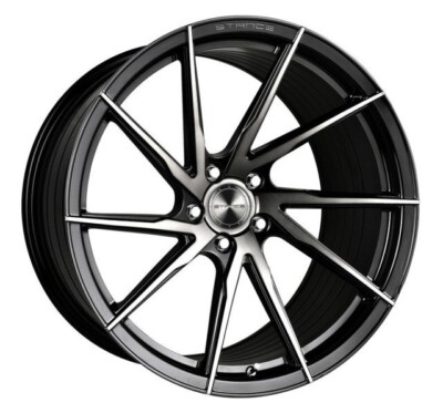 19'' Stance SF01 Black Tinted Face Staggered Concave Wheels for Audi A4 S4 B8 B9