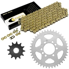 Celox Drive Chain & Sprockets Kit for Suzuki LT230S Quadsport 230 1985-1988 Gold