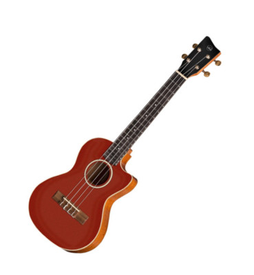 VGS Manoa Rodie Tenorukulele R-TE-CE-CANDY, mit Gig Bag, Candy red metallic