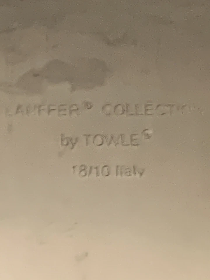 Mid Century Italian Lauffer Collection por Towle bandeja de aço inoxidável 18/10 17” X 12” - Imagem 2 de 4