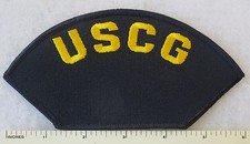 USCG - US COAST GUARD CAP PATCH HAT INSIGNIA