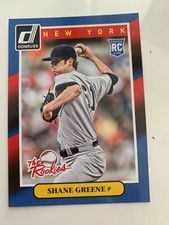 SHANE GREENE Lot x4 2014 Panini Donruss THE ROOKIES Baseball RC #98