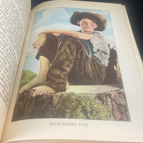 Vintage Tom Sawyer - Samuel Clemens - Whitman HCDJ 1931 Nice Illustrations - Picture 20 of 24