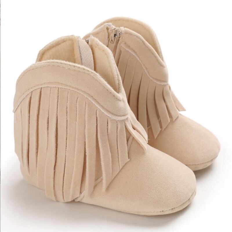 Infant High Top Boot Toddler Prewalker Trainers