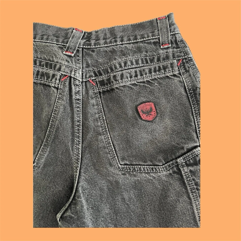DEADSTOCK Y2K JNCO JEAN SHORTS - Image 4 of 4