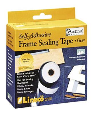 Lineco Frame Sealing Tape - 1.25 '' X 85'