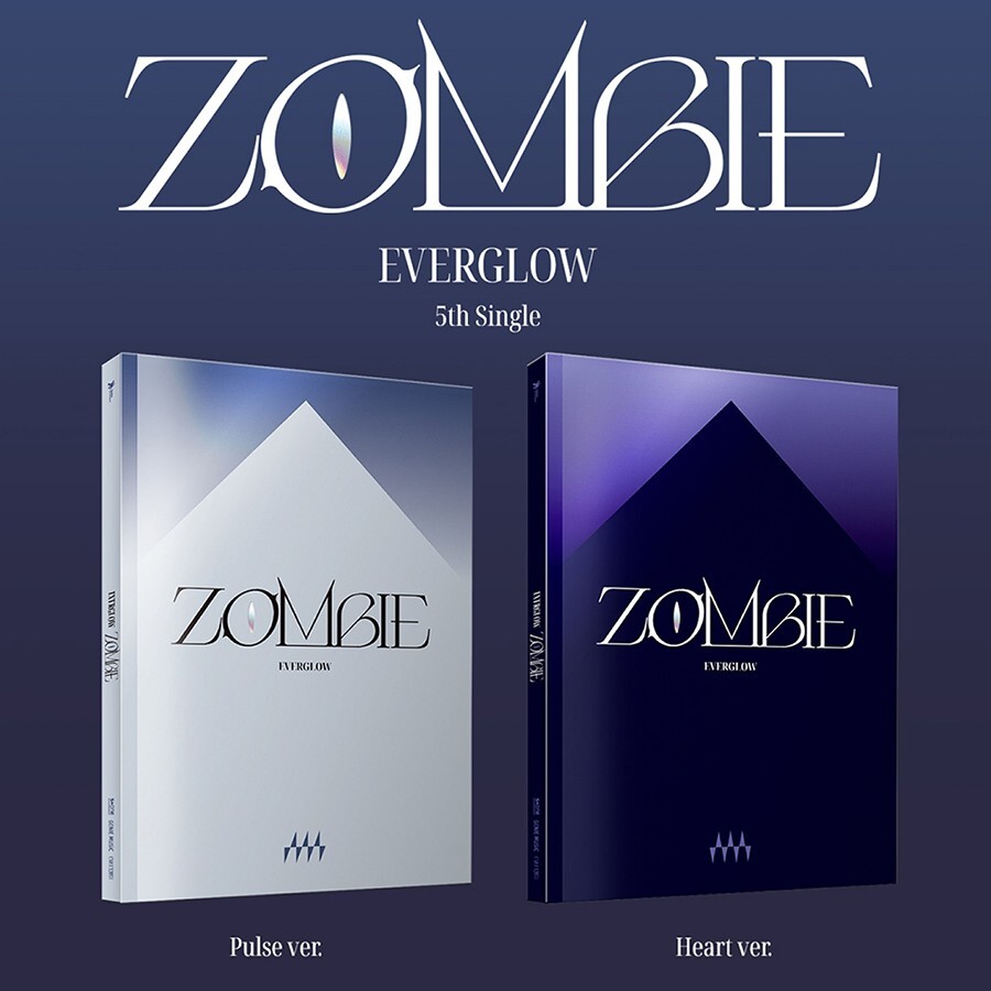 EVERGLOW [ZOMBIE] 5th Single Album 2 Ver SET/2 CD+2 Photo Book+8