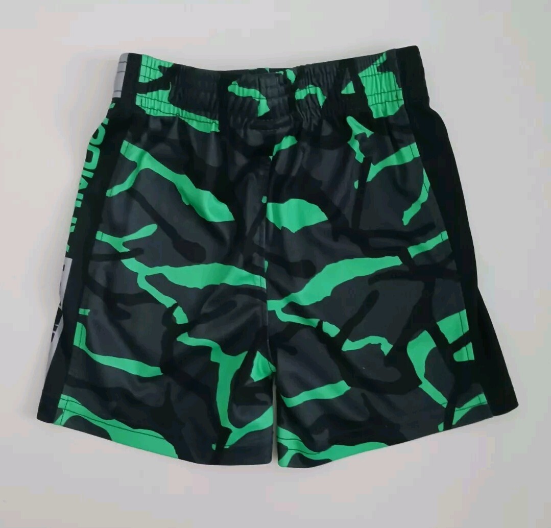 TODDLERS Boy's Under Armour Camouflage Green Gray Black Signature Short Sz. 2T thumbnail 6