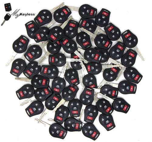 Lot x 50 OEM Nissan Keyless Entry Key Remote Transmitter Used CWTWB1U751 - product listing photo