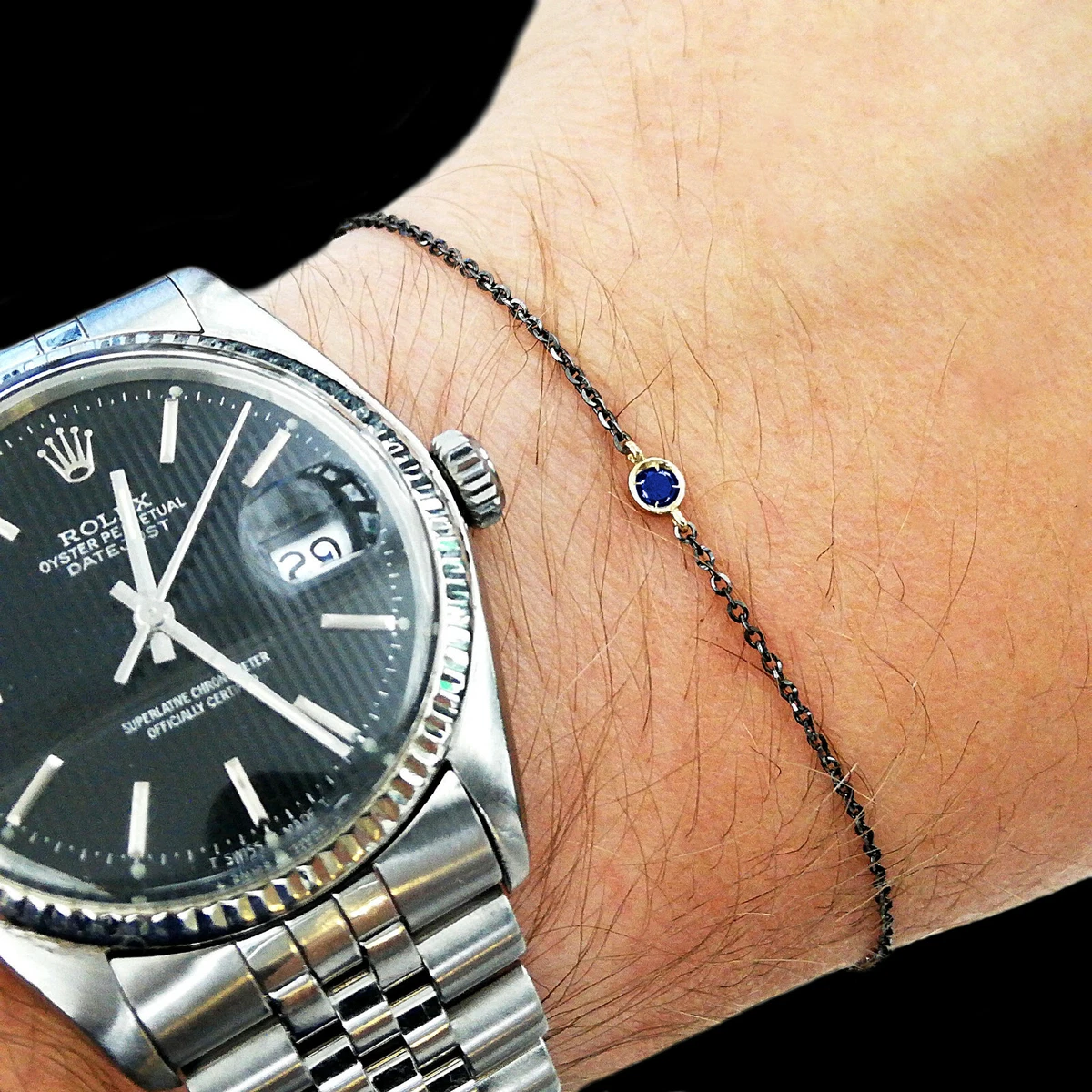 Bracciale con shop zaffiri blu