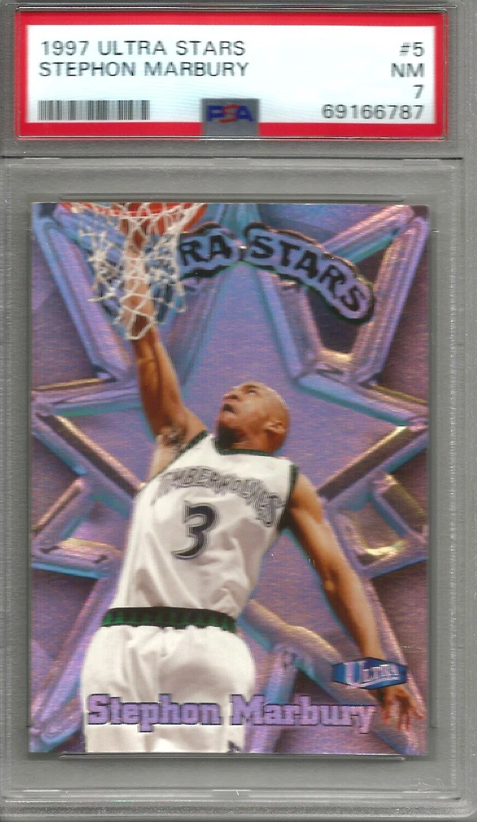Fleer Stephon Marbury Basketball 1997-98 Season Sports Trading