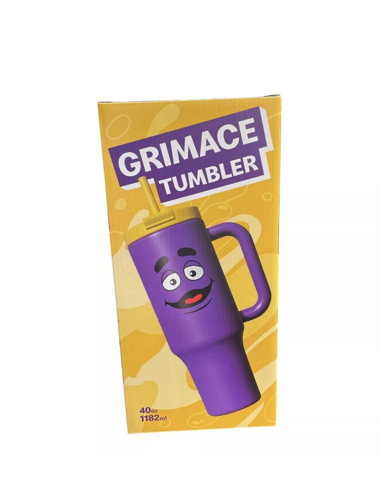 McDonald's Grimace Tumbler Brand new Unopened 2025 | eBay Australia