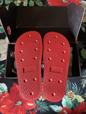 Size 6 - Steal DS Raf Simons Astra Slide Black/Red Og All | eBay