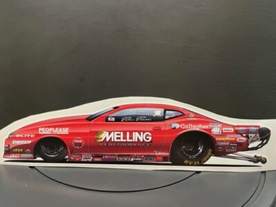 VRHTF NHRA SUPER COOL ERICA ENDERS WORLD CHAMP PRO STOCK LARGE 4'' X 14'' STICKER